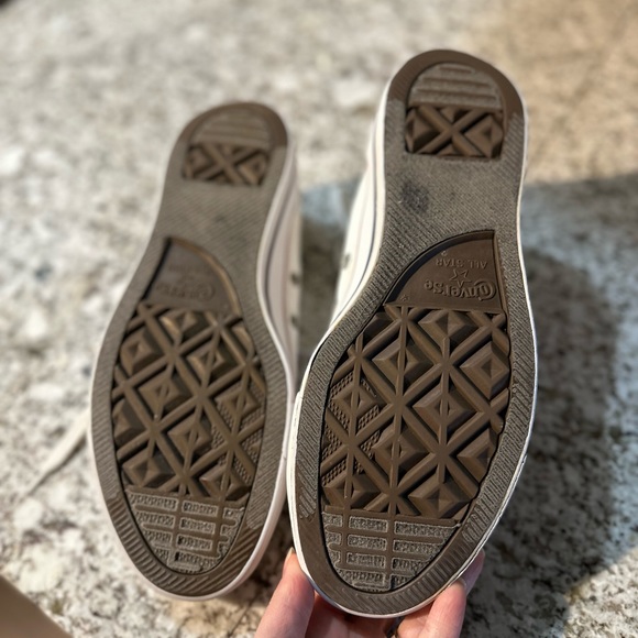 High Top White Converse - Picture 10 of 10